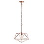 Lalia Home 1 Light 16" Metal Wire Paragon Hanging Ceiling LED Pendant Fixture, Rose Gold (LHP-3003-RG)~#|#~560EFF37-394A-425B-AEA317CE708EF1A0_sc7