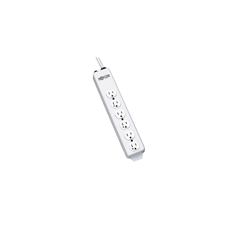 Tripp Lite Power Distribution Strip, 15' Cord, 6 Hospital-Grade Outlets, Hospital-Grade plug (PS-615-HG) image 1