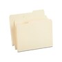 Staples 100% Recycled Heavyweight Reinforced File Folders, 1/3-Cut Tab, Letter Size, Manila, 50/Box (ST452830/452830)~#|#~5614E10B-5030-4ED5-AC9CB19E91449DF5_sc7