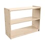 Flash Furniture Bright Beginnings 2-Section Storage Unit, 24.5"H x 31.5"W x 11.75"D, Brown (MK-KE23919-GG)~#|#~5618B802-981B-4995-A9940DBEE067862B_sc7