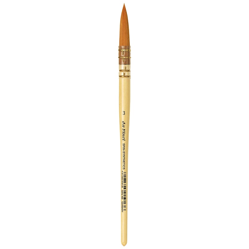 da Vinci COSMOTOP-SPIN Watercolor & Indian Ink Synthetic Bristle Round, Quill Brush (DVXVA4883) image 1