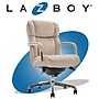La-Z-Boy Sutherland Ergonomic Fabric Swivel Computer and Desk Chair, Cream (CHR10048D)~#|#~562068D3-86E4-4AF9-9937AB98635B90CC_sc7