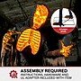 Haunted Hill Farm 7.5' Tall Motion-Activated Smoldering Ghoul (HHSMOLDRGHL-4FLSA)~#|#~5622FD11-D159-4155-BF51552F17D918BD_sc7