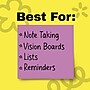 Post-it Super Sticky Notes, 8" x 6", Neon Fizz Collection, Lined, 45 Sheet/Pad, 4 Pads/Pack (6845-SSPL)~#|#~5623CA8D-2EF0-4412-BA670AD2631D5821_sc7