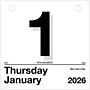 2026 AT-A-GLANCE Today Is 6" x 6" Daily Calendar Refill Pages, White/Black (K1-50-26)~#|#~562521AB-0649-4DA0-99D6ED1B3B4BC377_sc7