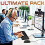 Delton Work Anywhere 12Y USB Headset, 1080p Webcam, Big-Key USB Keyboard & Mouse Bundle, Black (DBND4WRD10YREG)~#|#~5625F17D-EDC7-4C90-AE37BBBABCD0C632_sc7