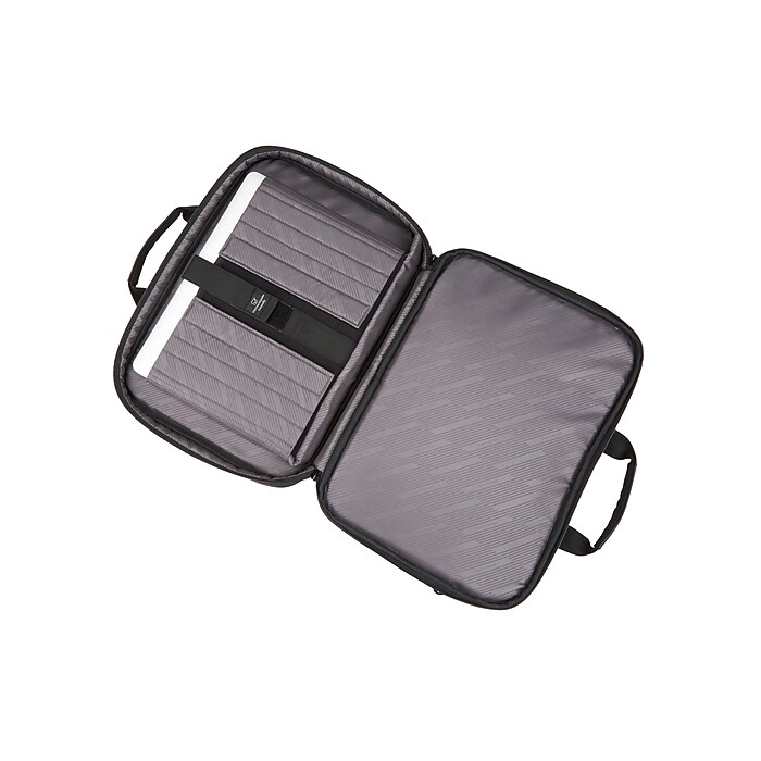 Samsonite Classic Business 2.0 Laptop Briefcase, Black Polyester