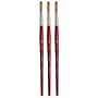 Princeton Velvetouch Short Handle Mixed Media Synthetic Filbert Brush, 3/Pack (PBXP3950FB6-3)~#|#~5627A683-9C58-4995-BA449BCCE17B86B9_sc7