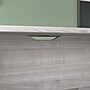 Bush Business Furniture 96W x 42D Boat Shaped Conference Table with Wood Base, Platinum Gray (99TB9642PGK)~#|#~562BEE0C-F331-4B95-8B6EF6D0C500FE34_sc7