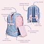 bentgo 2-in-1 Kids Lavender Galaxy Laptop Backpack, Large (BGBKPAK-GLX)~#|#~5633E451-5612-4944-92934387AAAE67FB_sc7