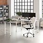 Bush Business Furniture Hustle 60W x 30D L Shaped Computer Desk with Metal Legs, Platinum Gray (HUS003PG)~#|#~56355AE6-3756-427F-9421FAAB766B873D_sc7