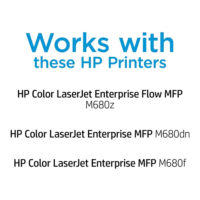 HP 653X Black High Yield Toner Cartridge, Prints Up to 21,000