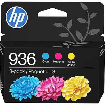 HP 936 Cyan/Magenta/Yellow Standard Yield Ink Cartridges, 3/Pack (6C3Z3LN) Sansujyuku sansujyuku.com