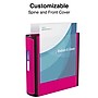 Staples Heavy Duty 3" 3-Ring Better Binder, D-Ring, Pink (ST55890-CC)~#|#~563DFEB3-80C0-49A9-8ED661CDF256A224_sc7