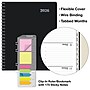 2026 Global Printed Products 8.5" x 11" Weekly & Monthly Planner, Paperboard Cover, Black (RRY26-8511-EX)~#|#~56472825-B8F8-48AC-BE76C32CFDE78EAE_sc7