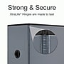 Cardinal XtraLife ClearVue 6" 3-Ring View Binders, D-Ring, Black (26361)~#|#~564AE9D2-4DD7-4C0C-8B6C37446E769B4B_sc7