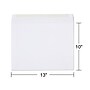Staples Gummed Booklet Envelopes, 10" x 13", White, 100/Box (SPL487765)~#|#~564BFE78-9A66-4E48-ABE04A482CAEFC91_sc7