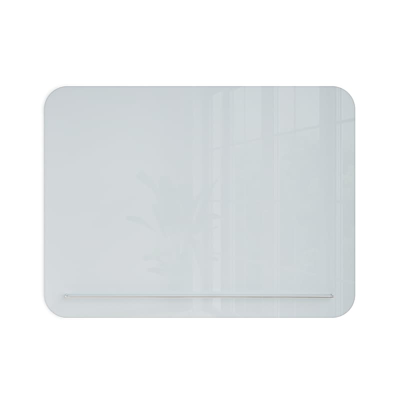 U Brands Magnetic Glass Dry-Erase Board, 47" X 35" (4849U00-01) image 1