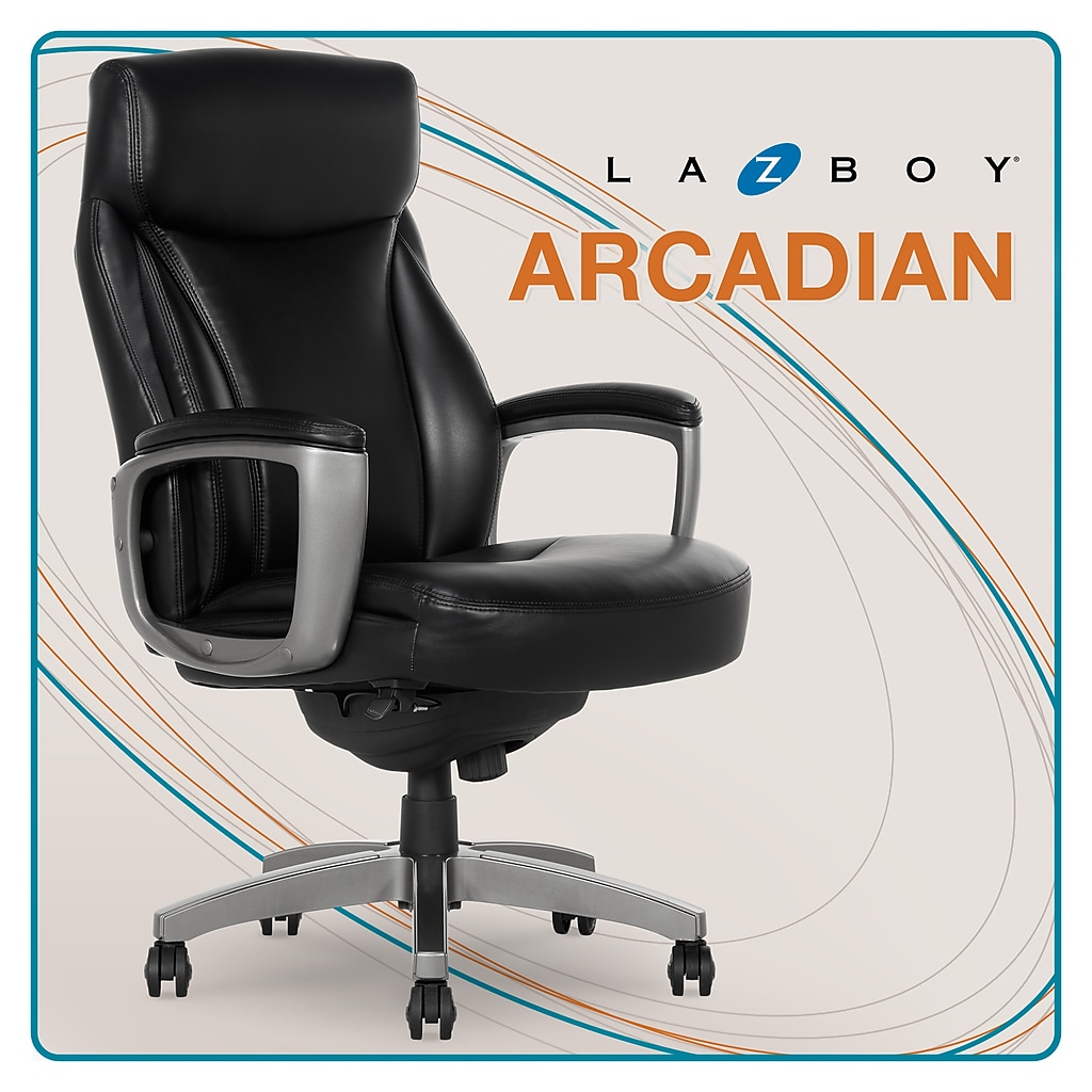 La-Z-Boy Arcadian chair with branding and product name