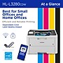 Brother HL-L3280CDW Compact Refurbished Wireless Color Print Only Laser Printer, Best for Home Office~#|#~56528A78-074E-44AD-8C1F233E11EA9568_sc7