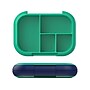 bentgo Chill Kids Bento Box, 4-Compartment, Green/Navy (BGOCHL-G)~#|#~5656E3AB-ECAD-4B4C-97D75ADC949FBE7B_sc7