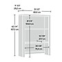 Sauder Tiffin Line 31"W Hutch, Raven Oak (433271)~#|#~565D18C2-16AE-4B04-90635B7ACA4A5379_sc7