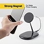 NXT Technologies™ Magnetic Wireless Charging Stand with USB-C Cable for iPhone 12/13, Black (NX60458)~#|#~56621C2E-AA99-41AF-A6AF72B38890268B_sc7