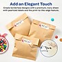 Avery Pearlized Ivory Rectangle Multipurpose Labels, 1" x 2", Ivory, 1200/Box (94220)~#|#~56662995-678A-4971-A907743EFF72C8BA_sc7