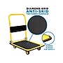 Mount-It! Foldable Flatbed with Swivel Wheels, 660 lb. Capacity, Black/Yellow (MI-921)~#|#~5668E285-C7DA-46E5-8010ED43454BAECC_sc7
