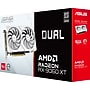 ASUS Dual Radeon RX 9060 XT PCIe 5.0 16GB GDDR6 Gaming Graphics Card, 3230 MHz Core, 20000 MHz, White (DUAL-RX9060XT-16G-WHITE)~#|#~566C8B05-084D-4516-8990C5882090288C_sc7