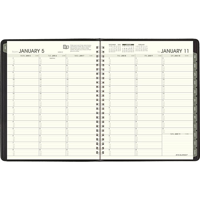 2026 AT-A-GLANCE Recycled 7