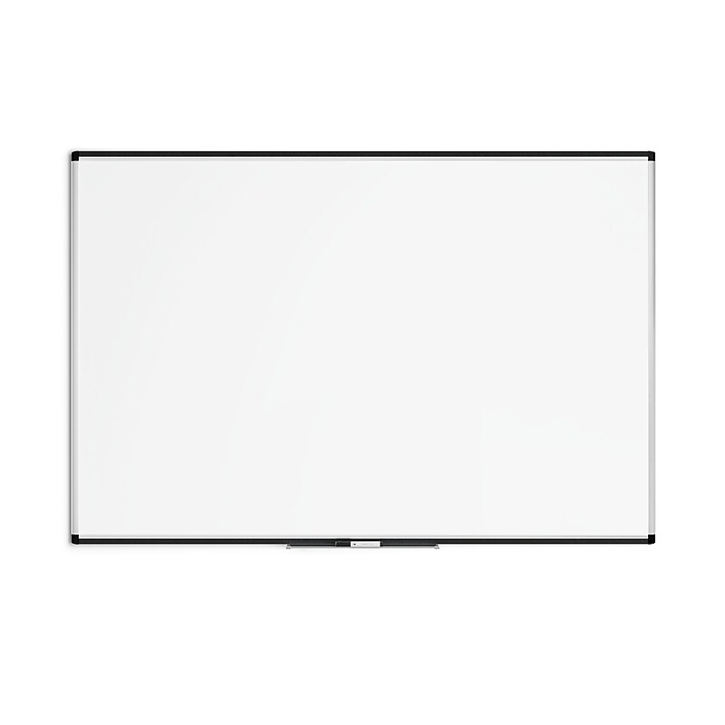 U Brands PINIT Steel Dry-Erase Whiteboard, Aluminum Frame, 6' x 4' (2808U00-01) image 1