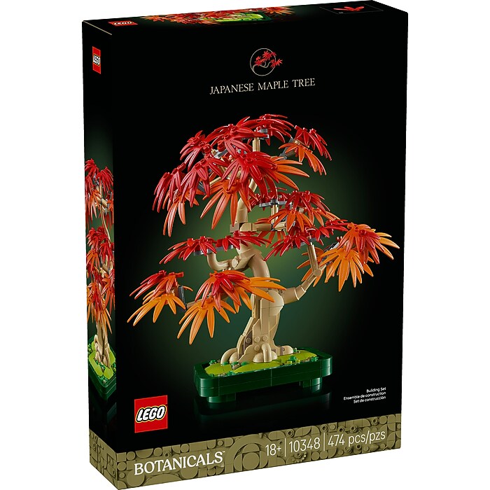 LEGO Japanese Red Maple Bonsai Tree, 474 Pieces (10348) | Staples