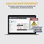 Avery UltraDuty Waterproof Laser GHS Chemical Labels, 3 1/2" x 5", White, 200 Labels/Box (60503 )~#|#~56738BD9-014F-4DB0-9D1208BCDF2C1BD2_sc7