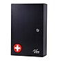 Viva Comfort Medium Double Door Medicine Locking Secure Storage Medical Cabinet, 0.3 cu. ft., Black (ADIME999-02-BLK-MK)~#|#~567A7B91-0F67-4C13-BD230953D9311863_sc7