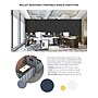 Versare ShieldWall Folding Mobile Room Divider, 82"H x 135"W, Black Fabric (DS1911102-1)~#|#~567DFCCE-C071-4DB4-8CF8F399B276D836_sc7