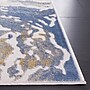 Safavieh Palma 5' x 7' Rectangle Indoor Area Rug, Machine Made, Beige/Light Blue (PAM348A-5)~#|#~567EEC35-94BD-4F68-A443D21EFB3A58B5_sc7
