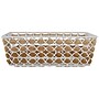 Simplify Natural Paper Rope Shelf Tote with Handles, Beige/White (25753-ST)~#|#~5680B471-AC6B-43CC-A735DC9D9C5EA89C_sc7