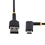 StarTech 0.5ft USB-A to USB-C Charging Cable, Male to Male, Black (R2ACR-15C-USB-CABLE)~#|#~56816CE8-6911-4476-B1530D8C117DE39E_sc7