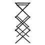 Household Essentials Steel Folding Expandable Clothes Drying Rack, Black (HE1206)~#|#~568227BE-D1DF-409A-AE94A9F2C6A432B4_sc7