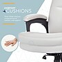 Click365 Classic Ergonomic Bonded Leather Executive Big & Tall Chair, 350 lb. Capacity, Light Gray (CCHR10023C)~#|#~5685CCEA-41FB-44E5-95847B4F15B52A10_sc7