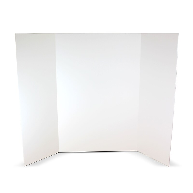 Flipside Foam Project Board, 36" x 48", White, 24/Carton (30048-24) image 1