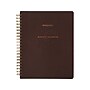 2024-2025 AT-A-GLANCE Signature 8.5" x 11" Academic Weekly & Monthly Planner, Faux Leather Cover, Distressed Brown~#|#~568C90F2-4A7D-436B-98BE79B5481C31C3_sc7