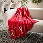 Safavieh Holiday Collection 4'-2" x 5'-0" Joy To The World Throw, Red/White (HOL2009A-5060)~#|#~568D2278-8460-42C1-8990A3C12F0C53C8_sc7