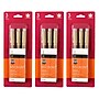 Sakura Pigma Micron Pen, Fineliner, Black Ink, 3/Bundle (SAK50023-3)~#|#~568DF0E7-B64D-4AE0-AB09B6B057CDB8CD_sc7
