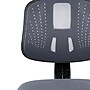 Flash Furniture Flash Fundamentals Armless Ergonomic Mesh Swivel Mid-Back Task Office Chair, Gray (LF134GY)~#|#~56919E2E-BE9D-4C12-BC3609B1321C829D_sc7