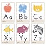 Trend Enterprise Good Nature Alphabet Cards Learning Set, 32/Set (T-19023)~#|#~5691E5CC-D38B-4C0F-945611B874F01E81_sc7