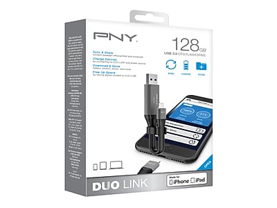 PNY DUO LINK Dual Flash Drive - Thumbnail 3