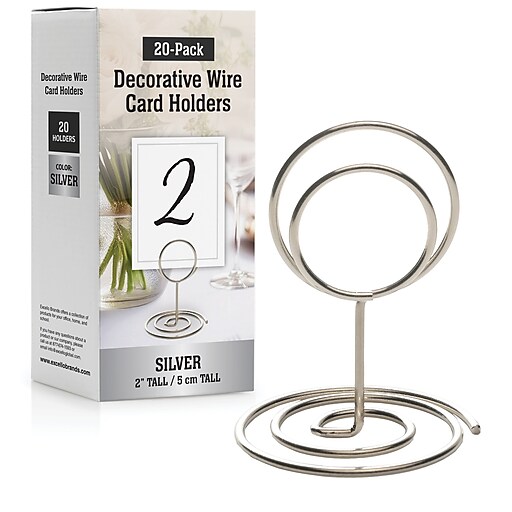 Global Printed Products Horizontal Card Holder, Table Top