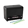 Mind Reader Plastic Straw Dispenser Pencil Dispenser, Black (STRAWDISP-BLK)~#|#~56981E6A-072D-4A7E-96405BD12B8A9FE7_sc7